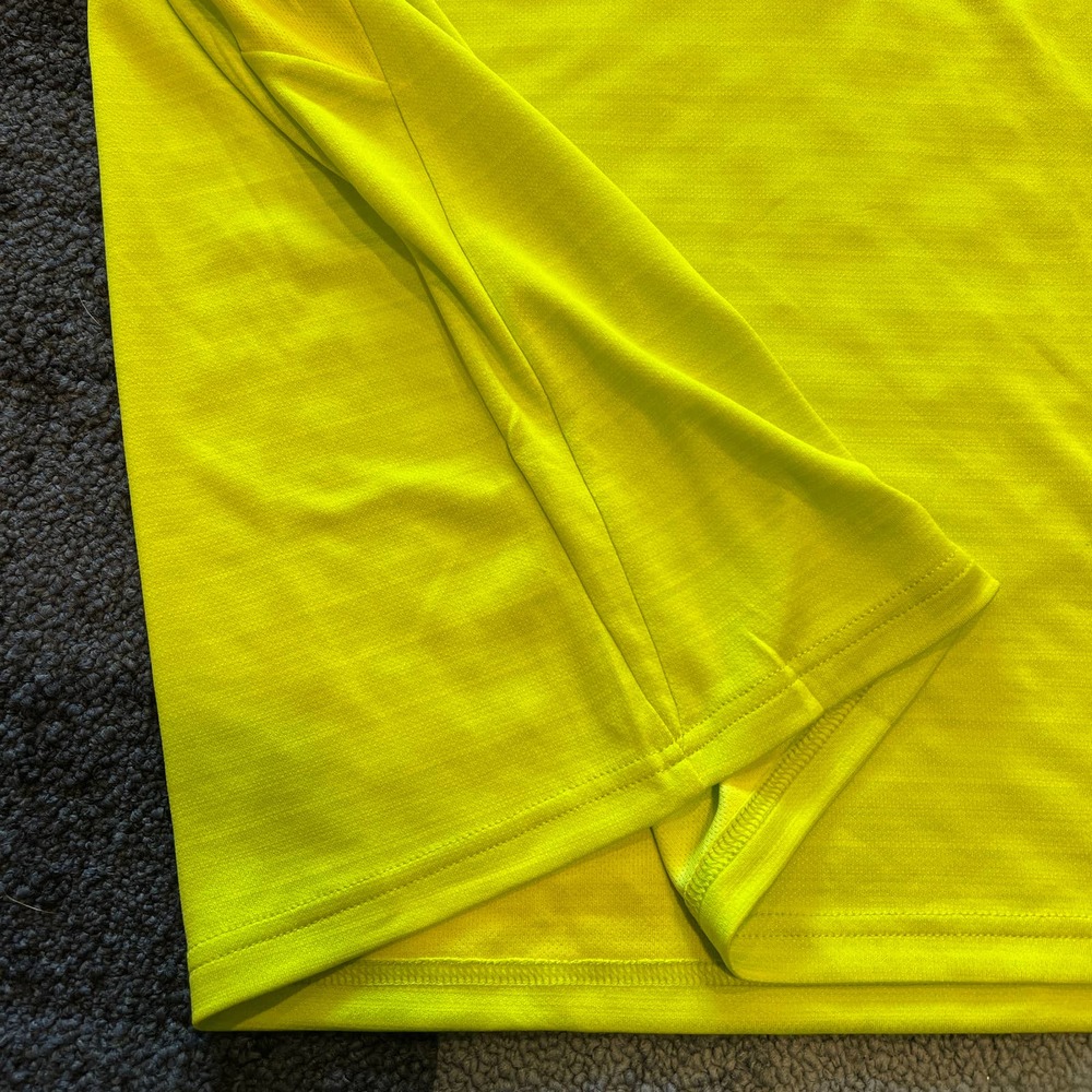 Reebok Activewear Yellow Crewneck Shirt NEW Men's Size Large - Picture 5 of 6